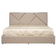 Orion Taupe King Storage Bed  alternate image, 4 of 9 images.