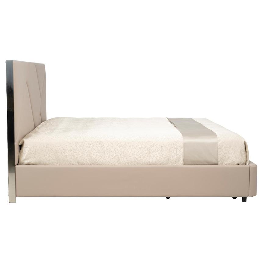 Orion Taupe King Storage Bed  alternate image, 5 of 9 images.