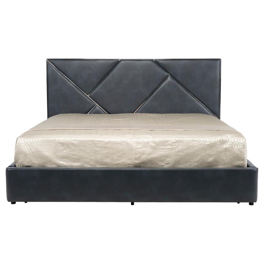Orion Blue King Storage Bed alternate image, 4 of 10 images.
