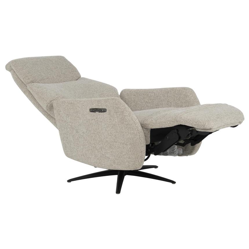 Ezio Beige Power Recliner alternate image, 4 of 11 images.