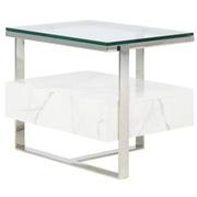 Calypso Marble Side Table  main image, 1 of 10 images.