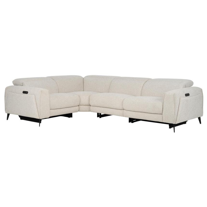 Luke Gray Power Reclining Sectional with 4PCS/2PWR main image, 1 of 9 images.
