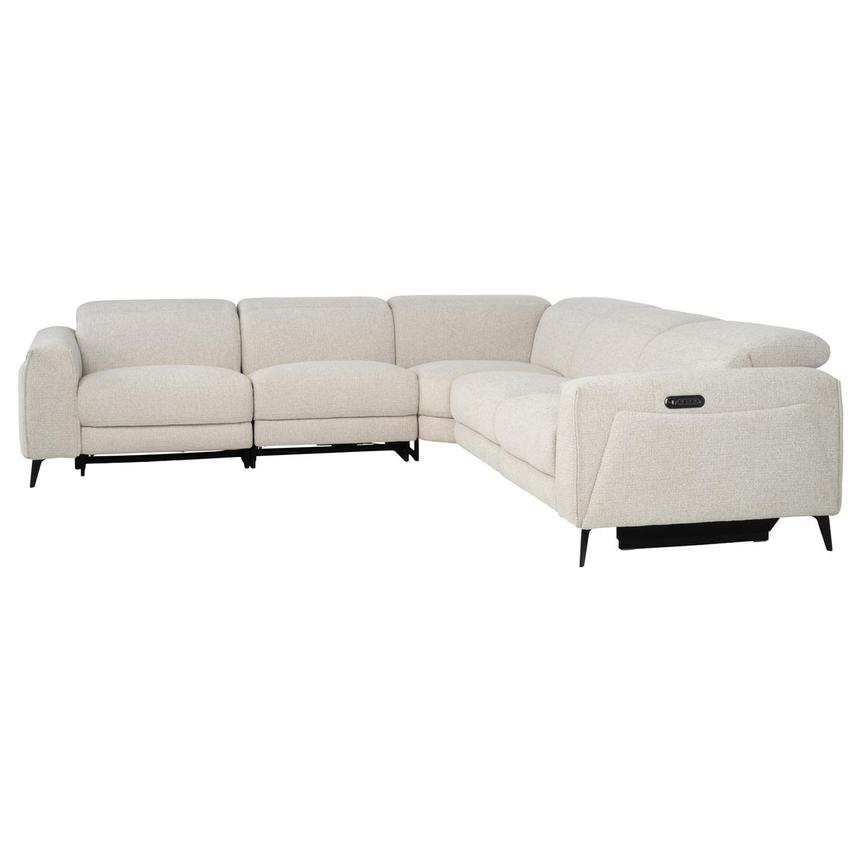 Luke Gray Power Reclining Sectional with 5PCS/2PWR  alternate image, 3 of 9 images.