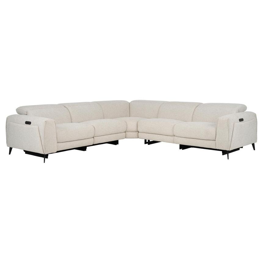 Luke Gray Power Reclining Sectional with 5PCS/3PWR main image, 1 of 9 images.