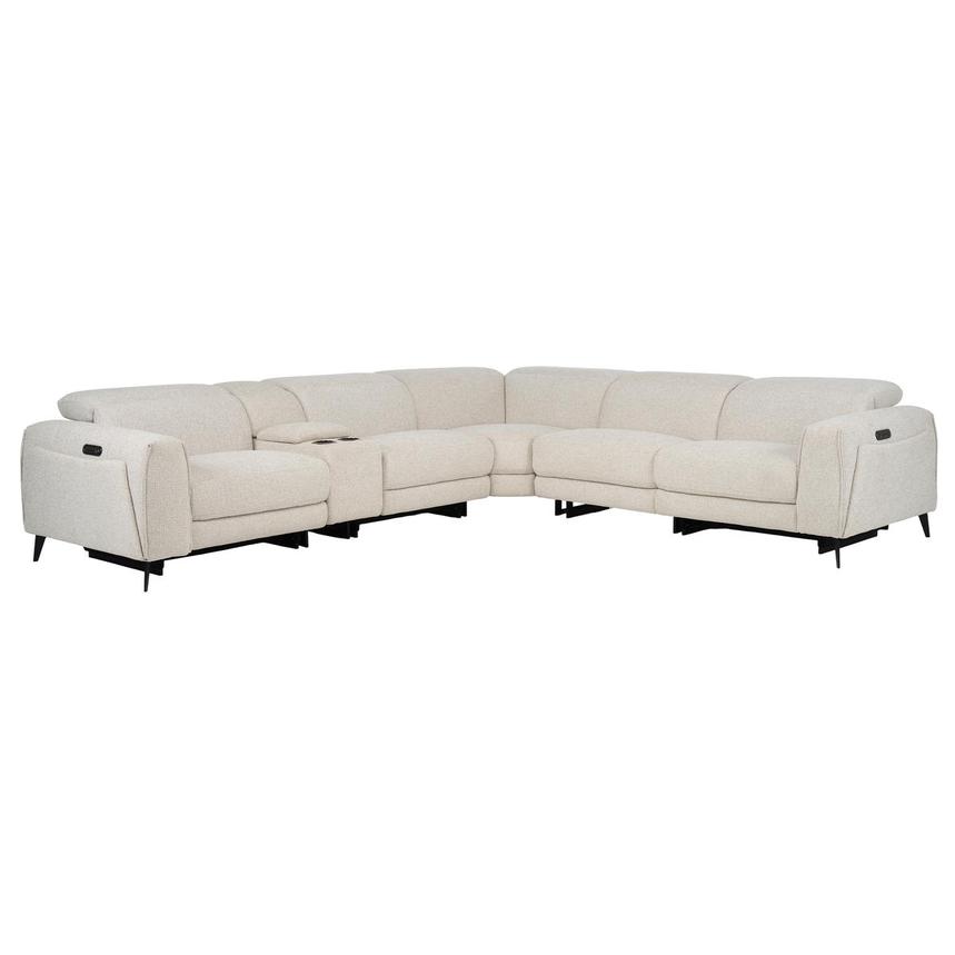 Luke Gray Power Reclining Sectional with 6PCS/3PWR main image, 1 of 12 images.