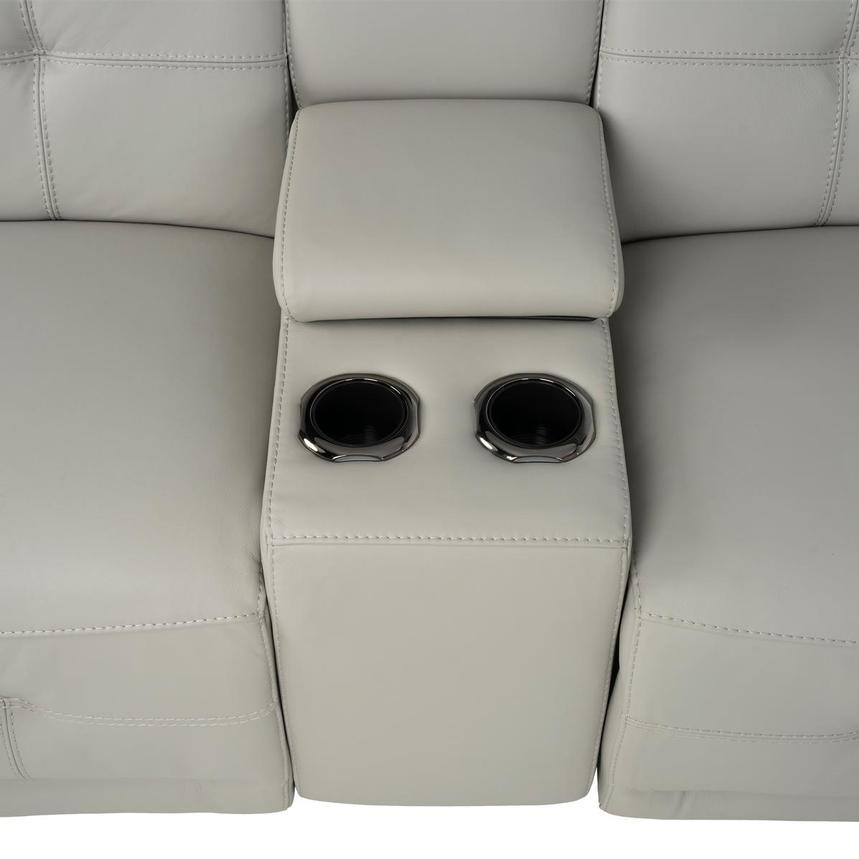 Graystone Home Theater Leather Seating with 5PCS/2PWR  alternate image, 5 of 11 images.