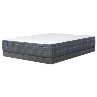 Salermo Gen2-Hybrid Firm King Mattress w/Low Foundation by Carlo Perazzi