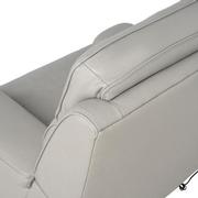 Alex Gray Leather Power Recliner  alternate image, 7 of 12 images.