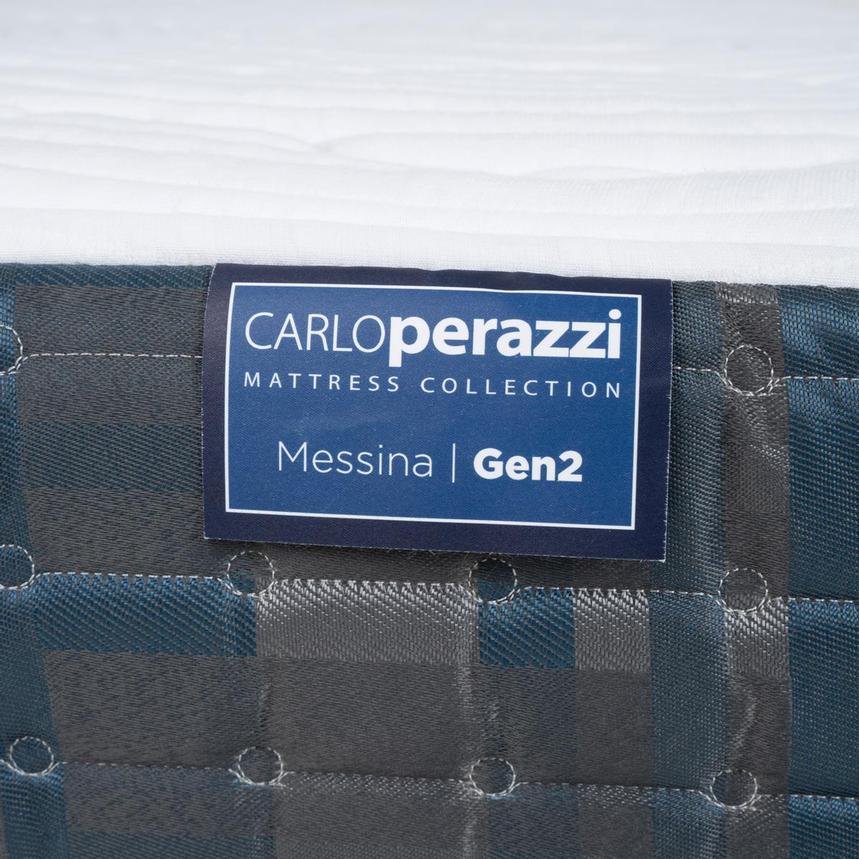 Messina Gen2-Hybrid Firm King Mattress w/Regular Foundation by Carlo Perazzi  alternate image, 3 of 5 images.