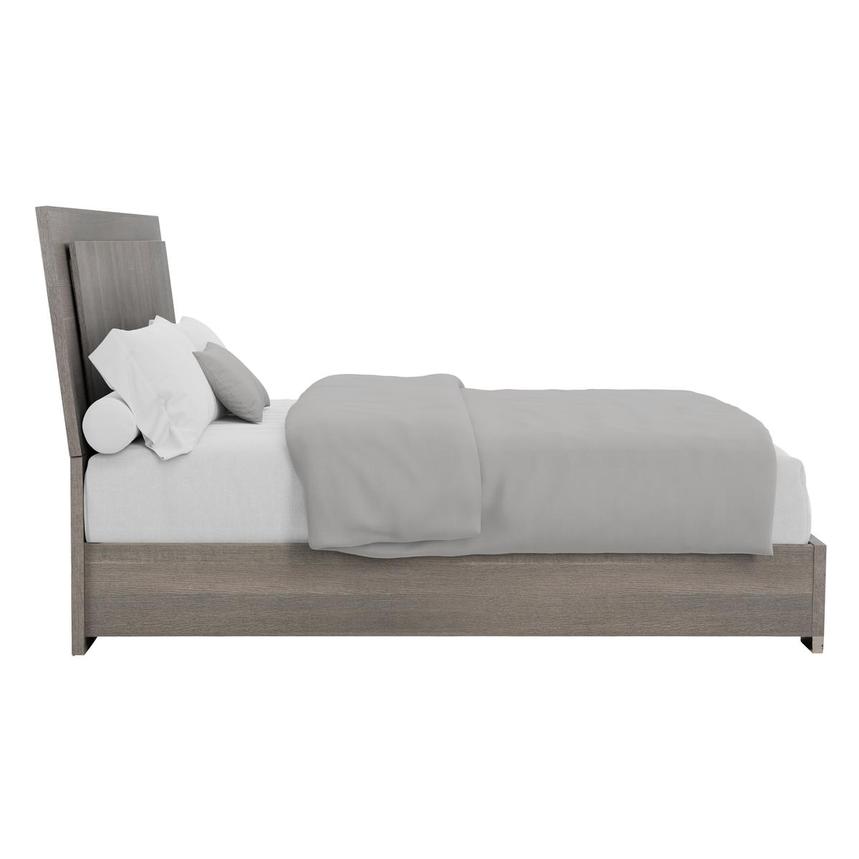 Tivo Gray Queen Panel Bed  alternate image, 5 of 8 images.