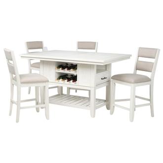 Shoreline 5-Piece Counter Dining Set