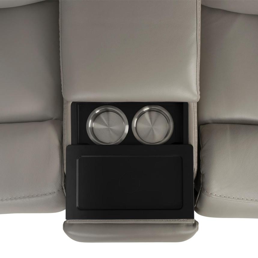 Granite Home Theater Leather Seating with 5PCS/2PWR alternate image, 6 of 15 images.