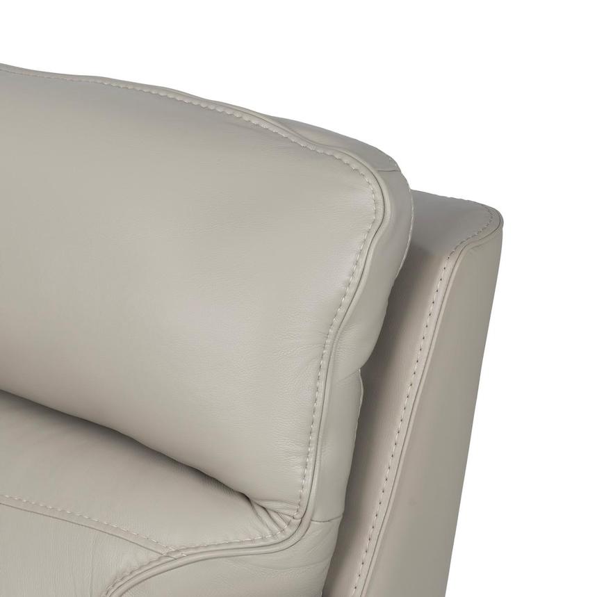 Granite Leather Power Reclining Sectional with 6PCS/2PWR alternate image, 8 of 15 images.