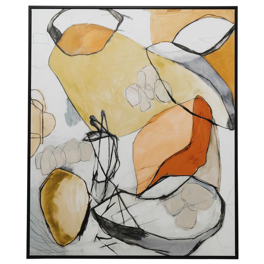 Graphite Harmony Canvas Wall Art main image, 1 of 6 images.