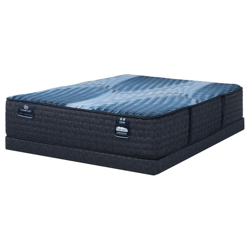 Aspire-Plush King Mattress w/Low Foundation by Serta iComfort  main image, 1 of 7 images.