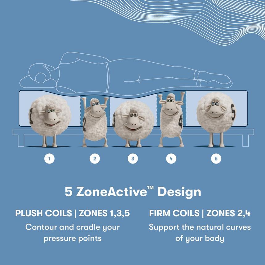 Lexton-Medium Pillow Top King Mattress w/Motion Renew Powered Base by Serta®  alternate image, 10 of 10 images.