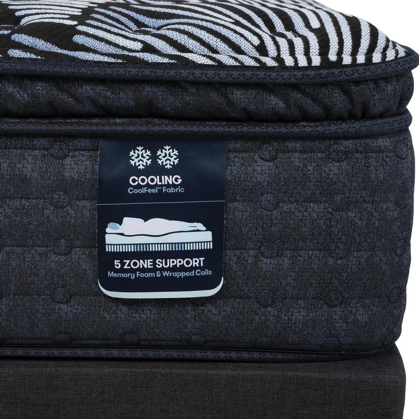 Lexton-Medium Pillow Top King Mattress w/Regular Foundation by Serta iComfort  alternate image, 3 of 6 images.