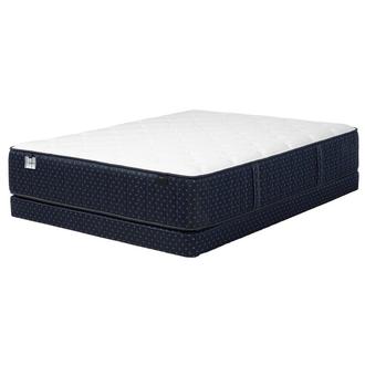 Alezio-Medium Queen Mattress w/Low Foundation by Carlo Perazzi Elite