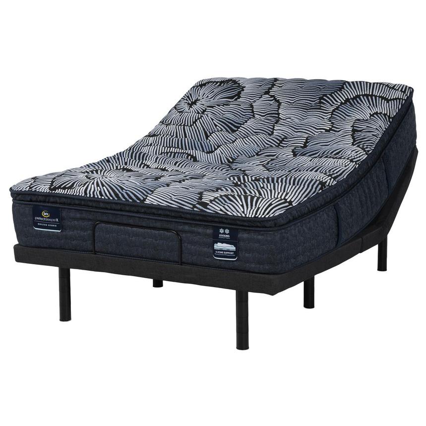 Lexton-Medium Pillow Top Queen Powered Base w/Motion Renew Powered Base by Serta®  alternate image, 2 of 10 images.