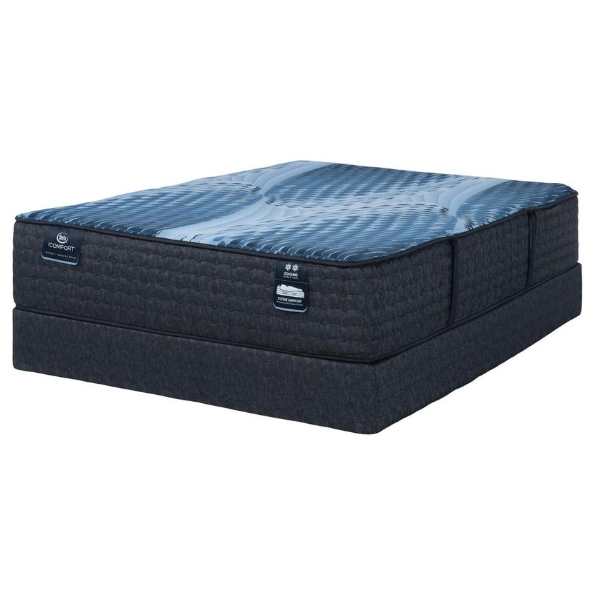Aspire-Plush Queen Mattress w/Regular Foundation by Serta iComfort  main image, 1 of 7 images.
