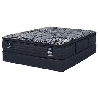 Lexton-Medium Pillow Top Queen Mattress w/Regular Foundation by Serta iComfortECO