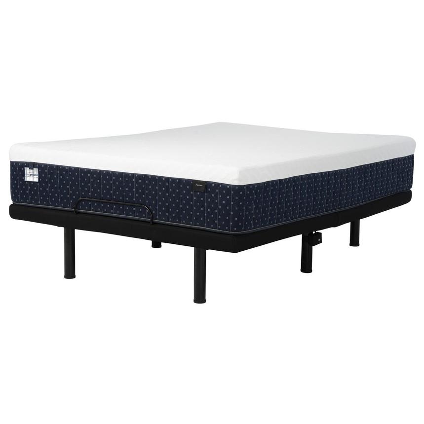 Fabriano Gen2-Firm Queen Mattress w/Donalie Powered Base by Carlo Perazzi Elite main image, 1 of 4 images.