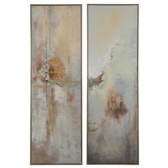 Golden Canopy Set of 2 Canvas Wall Art