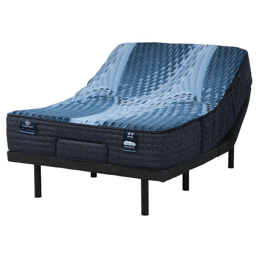 Aspire-Plush Queen Mattress w/Motion Renew Powered Base by Serta®  alternate image, 2 of 10 images.