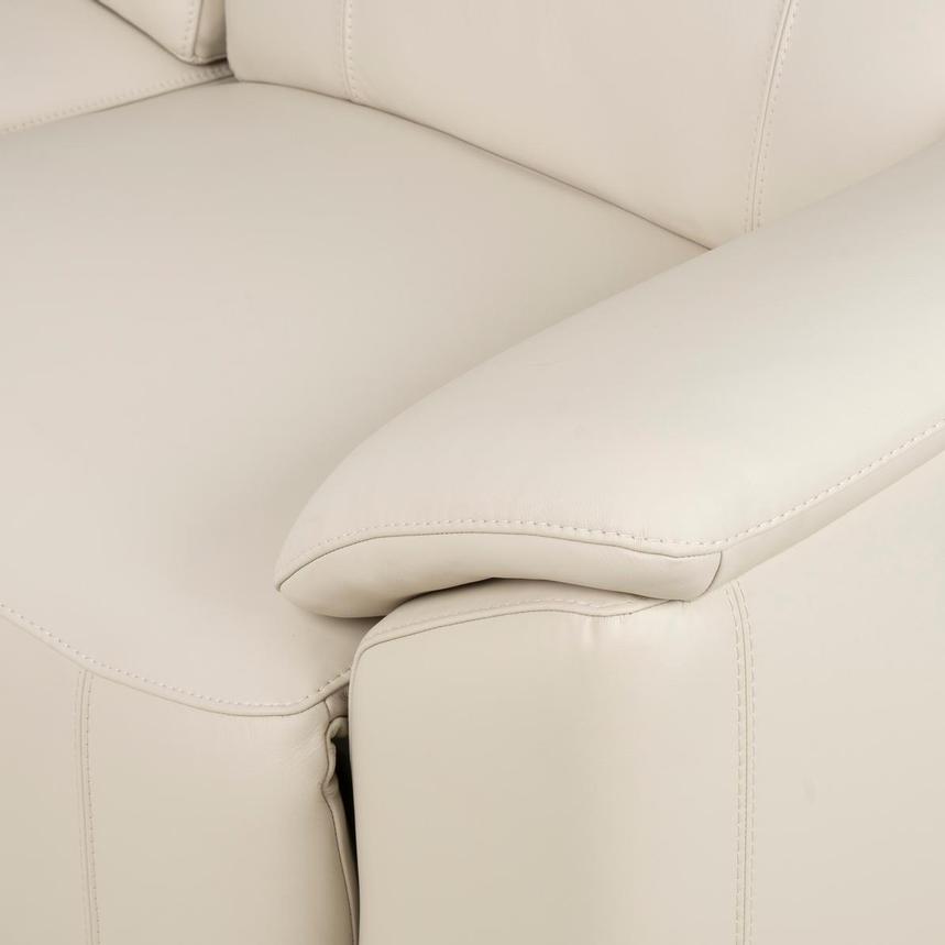 Cordova Cream Leather Power Reclining Sectional with 4PCS/2PWR  alternate image, 8 of 10 images.