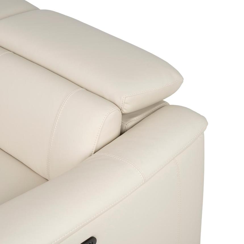 Cordova Cream Leather Power Reclining Sectional with 6PCS/2PWR  alternate image, 10 of 13 images.
