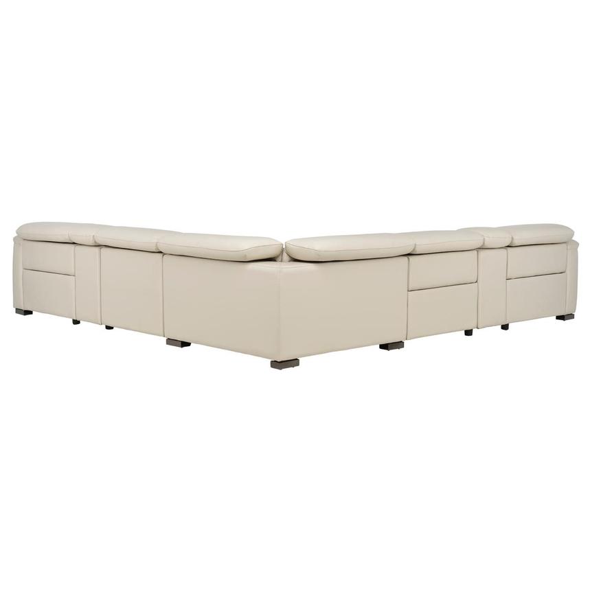 Cordova Leather Power Reclining Sectional with 7PCS/3PWR  alternate image, 8 of 13 images.