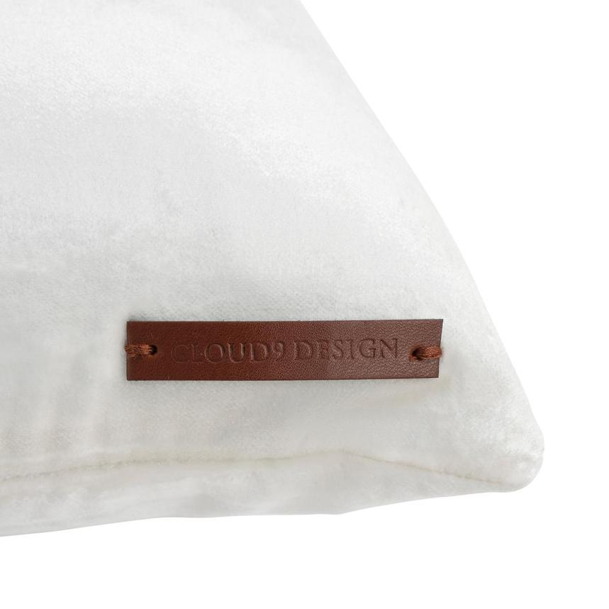 Pars White Accent Pillow  alternate image, 3 of 4 images.