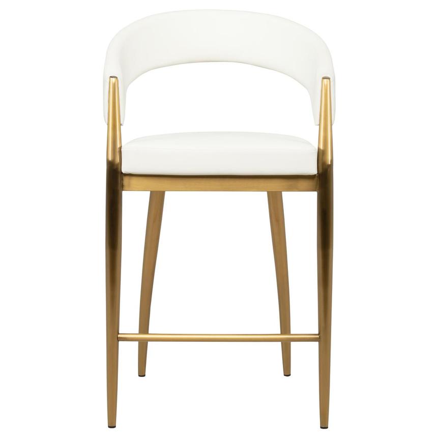 Britney White Counter Stool  alternate image, 2 of 8 images.