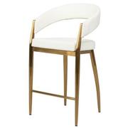 Britney White Counter Stool  main image, 1 of 8 images.