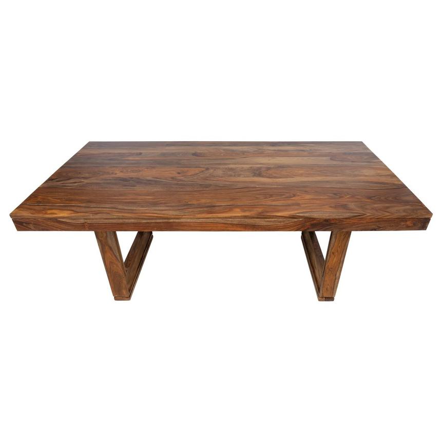 Harvest Rectangular Dining Table  alternate image, 4 of 6 images.