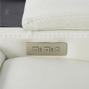 Zeus Leather Power Reclining Sofa  alternate image, 12 of 16 images.