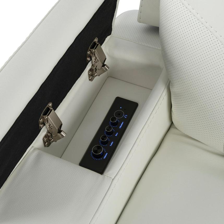 Zeus Leather Power Recliner  alternate image, 10 of 14 images.