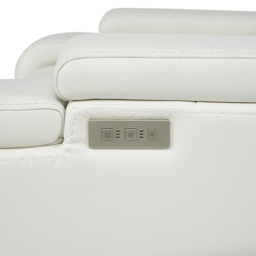 Zeus Leather Power Recliner  alternate image, 12 of 14 images.