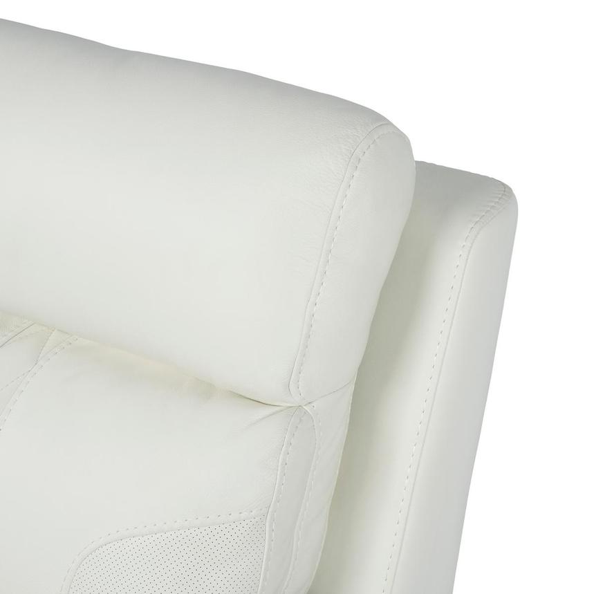 Zeus Leather Power Reclining Sofa w/Console alternate image, 8 of 17 images.