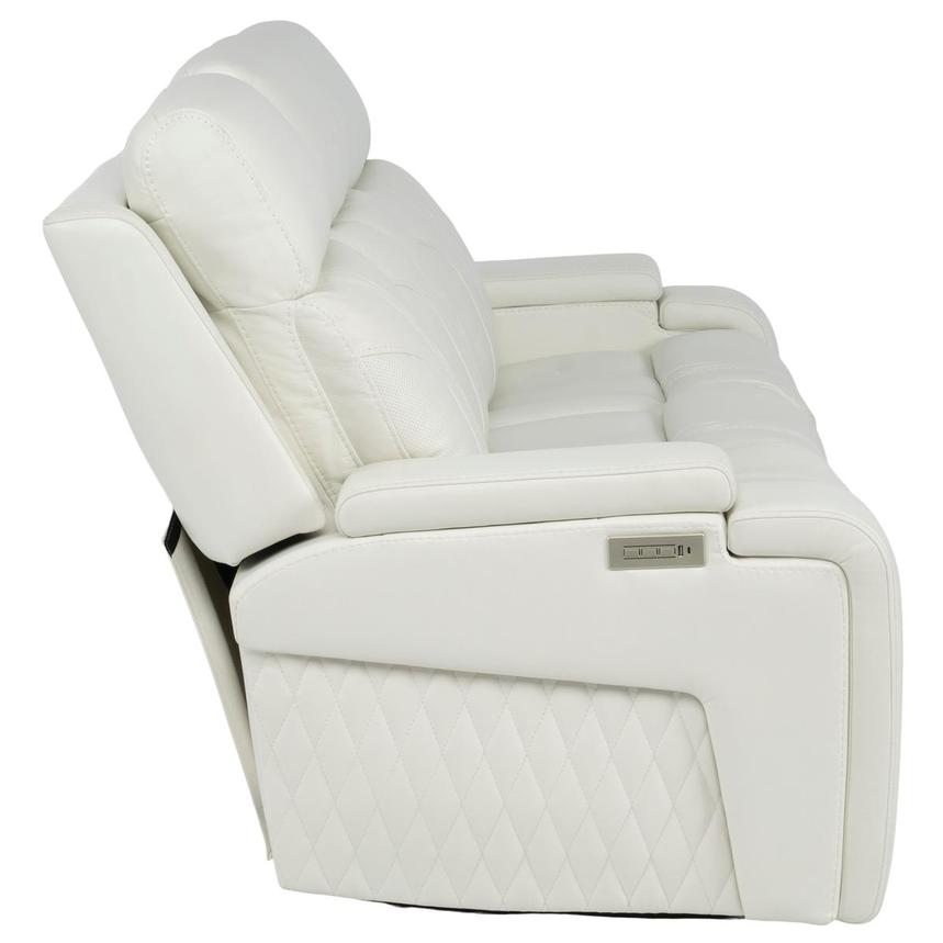 Zeus Leather Power Reclining Sofa alternate image, 6 of 17 images.