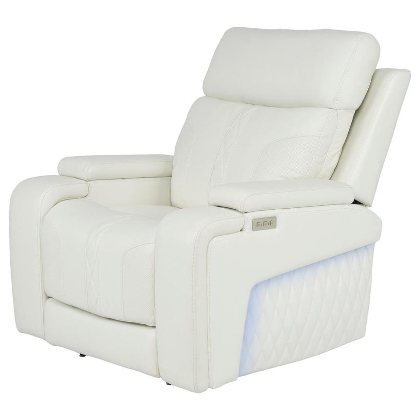 Zeus Leather Power Recliner main image, 1 of 14 images.