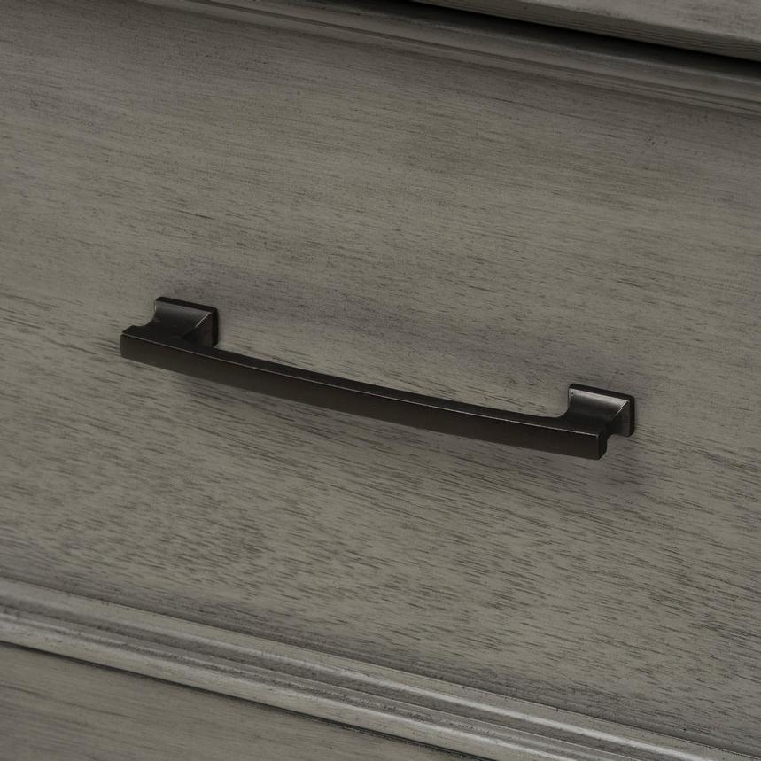 Justin Gray King Storage Bed  alternate image, 9 of 9 images.