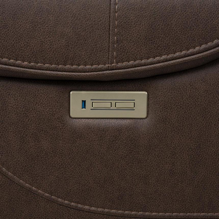 Capriccio Brown Power Reclining Sectional with 4PCS/2PWR  alternate image, 10 of 10 images.