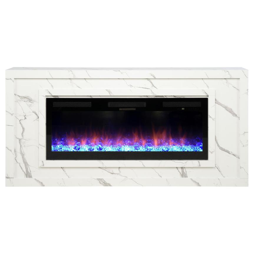 Purestone Blaze Electric Fireplace w/Remote Control main image, 1 of 8 images.