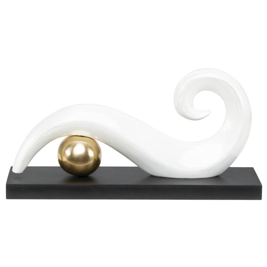 Snail Il White Sculpture main image, 1 of 6 images.
