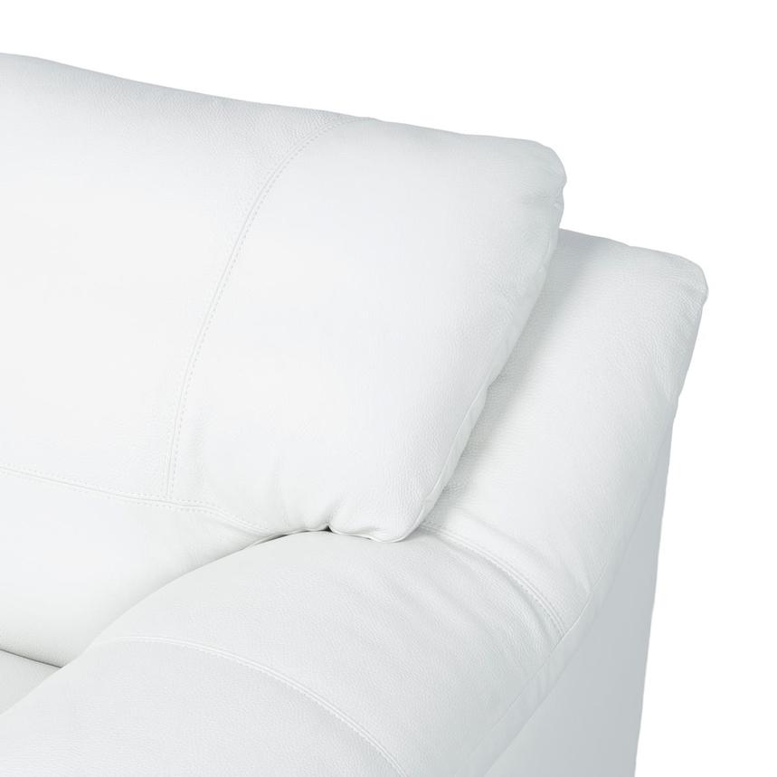 Rio White II Leather Sofa  alternate image, 5 of 7 images.