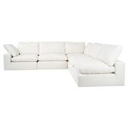 Reeff Corner Sofa with 5PCS/3 Armless Chairs  alternate image, 3 of 10 images.