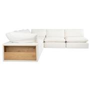 Reeff Corner Sofa with 5PCS/3 Armless Chairs  alternate image, 2 of 10 images.