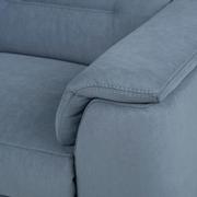 Claribel II Light Blue Power Reclining Sectional with 6PCS/2PWR  alternate image, 11 of 13 images.