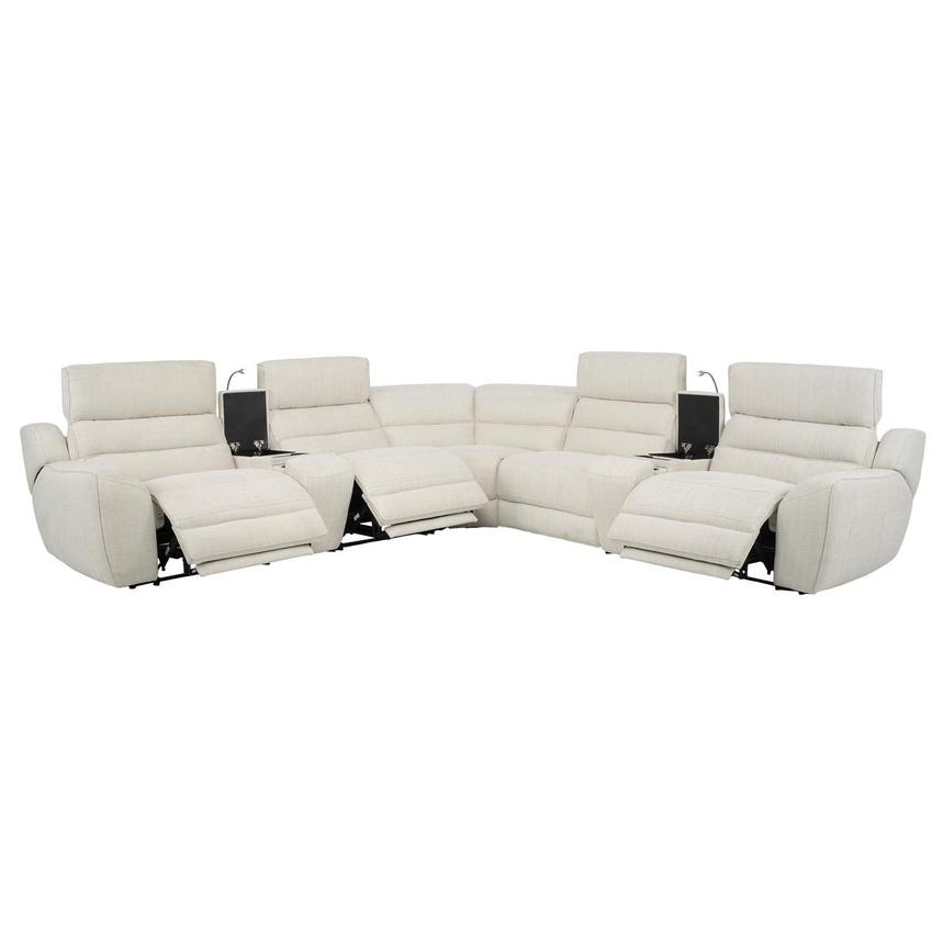 Astro Power Reclining Sectional with 7PCS/3PWR alternate image, 3 of 15 images.